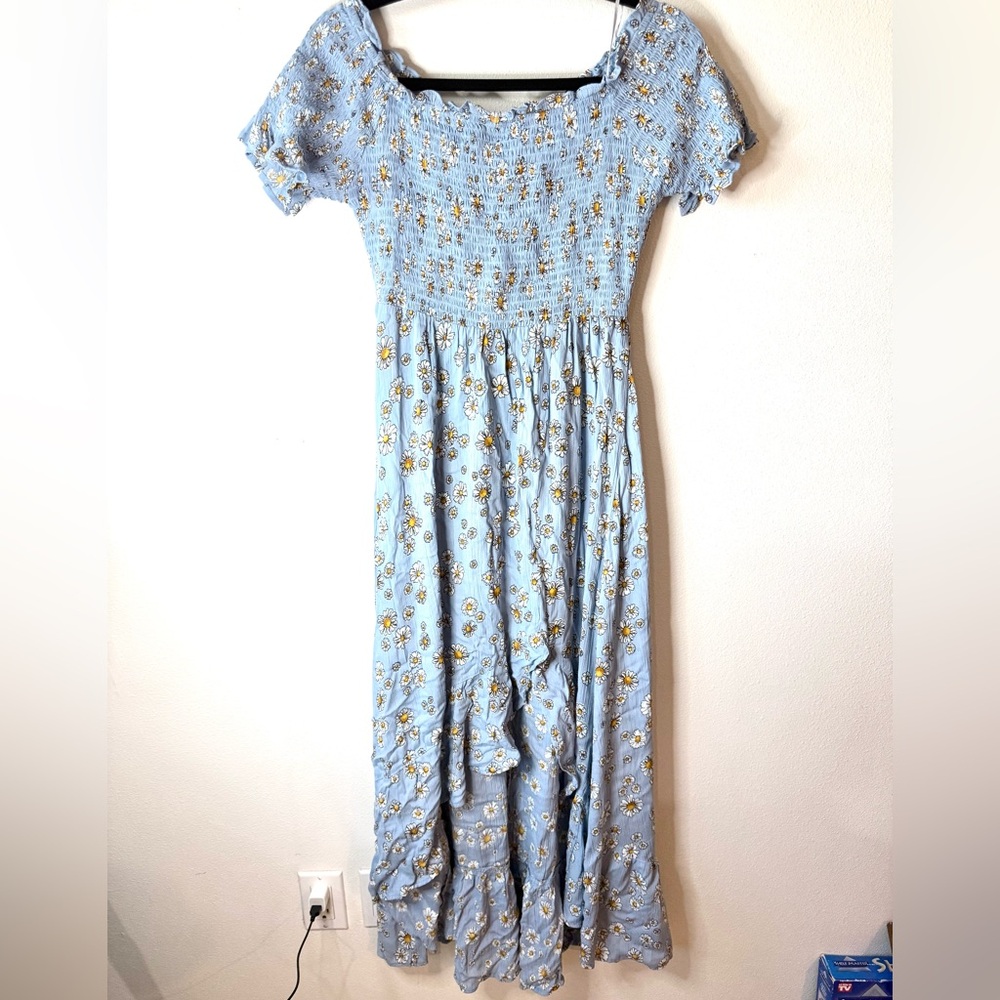 NWT Angie Blue Floral Skirt